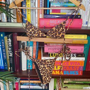 Tropic of C Bikini String Praia Equator Small Leopard Print Mama Africa